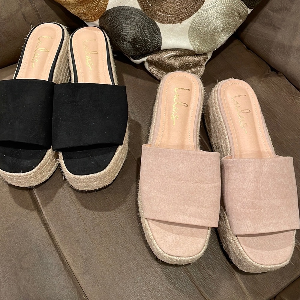 ☀️🌟Lulus Platform Espadrille Shoes☀️🌟
Buy both for $50   Must buy together ☀️